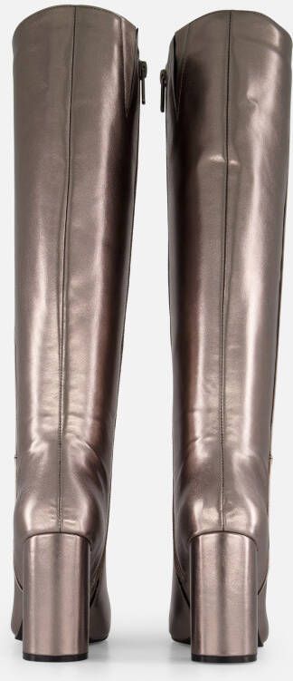 POSH by Poelman Hoge laarzen goud Pu