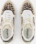 POSH by Poelman Leopard Sneakers beige Textiel - Thumbnail 3