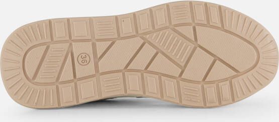 POSH by Poelman Leopard Sneakers beige Textiel