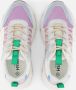 POSH by Poelman Sneakers blauw Textiel Dames - Thumbnail 4