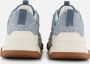 POSH by Poelman Sneakers denim blauw Textiel Dames - Thumbnail 3
