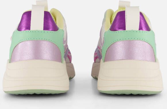 POSH by Poelman Sneakers roze Textiel