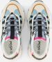 POSH by Poelman Sneakers wit Textiel Dames - Thumbnail 4