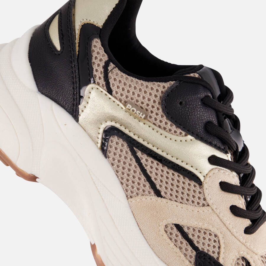 POSH by Poelman Sneakers zwart Synthetisch