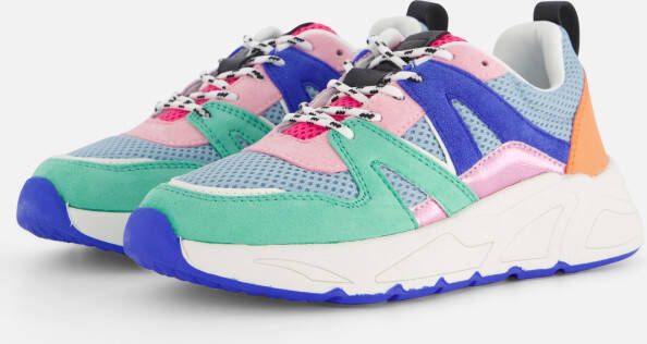 POSH by Poelman Sneakers blauw Synthetisch