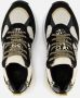 PS Poelman Sneakers zwart Textiel Dames - Thumbnail 3