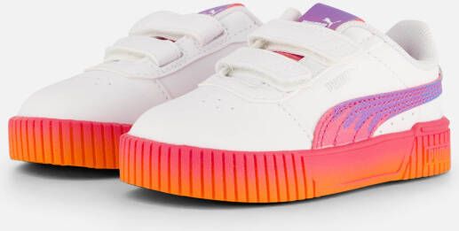 Puma Carina 2.0 Trolls Sneakers wit Imitatieleer