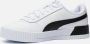 PUMA Carina L Dames Sneakers White Black Silver - Thumbnail 6