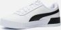 PUMA Carina L Dames Sneakers White Black Silver - Thumbnail 6