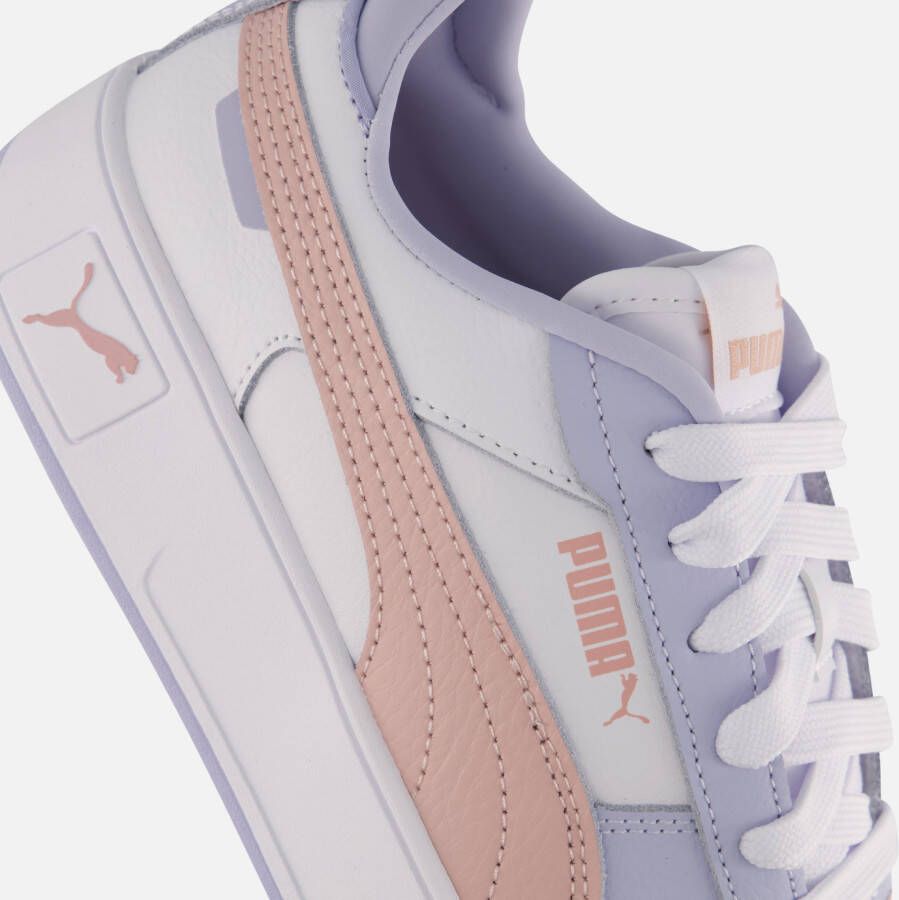 Puma Carina Street Sneakers wit Leer
