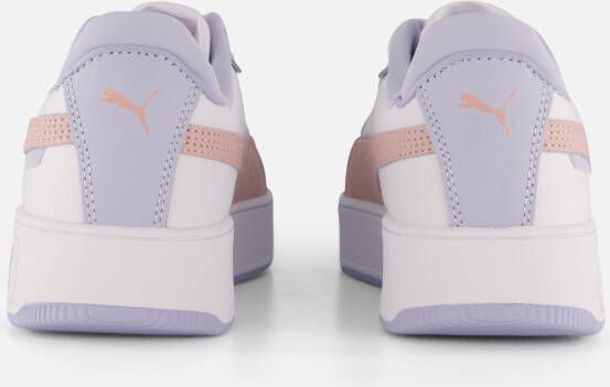 Puma Carina Street Sneakers wit Leer