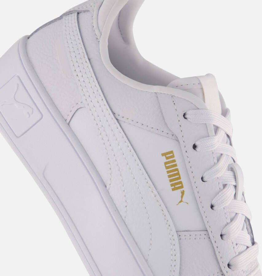 Puma Carina Street Sneakers wit Textiel