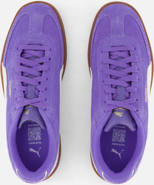 Puma Club II Era Sneakers paars Imitatiesuede