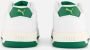 Puma Klassieke Court Sneaker met Groene en Gouden Accenten White Heren - Thumbnail 6