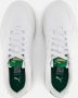 Puma Klassieke Court Sneaker met Groene en Gouden Accenten White Heren - Thumbnail 7