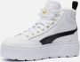 PUMA Karmen Mid Sneakers Wit Synthetisch Dames - Thumbnail 4