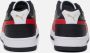 Puma RBD game Low leren sneakers wit Zwart Leer Effen 39 - Thumbnail 8
