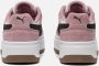 PUMA Rebound Femme Low SD Dames Sneakers White- Black-Poised Pink - Thumbnail 5
