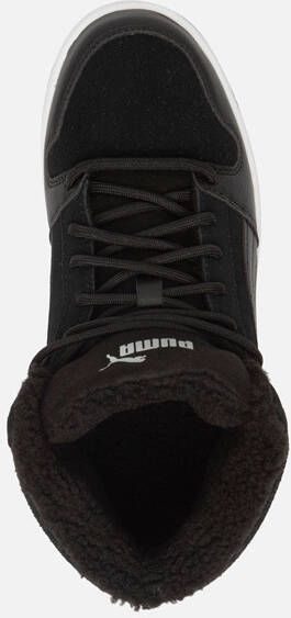 Puma Rebound Layup Fur sneakers zwart
