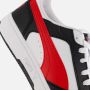 PUMA Rebound V6 Lo Jr Unisex Sneakers White-For All Time Red- Black - Thumbnail 15