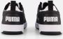 PUMA Rebound v6 Low heren sneaker sportschoen 392328 02 wit zwart - Thumbnail 13