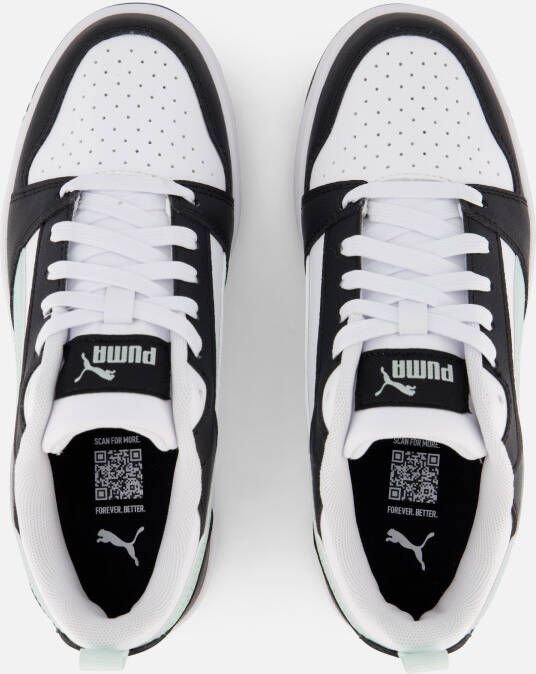 Puma Rebound v6 Low Sneakers zwart Synthetisch