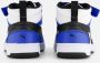Puma Rebound v6 Mid V6 Mid sneakers wit zwart blauw Imitatieleer 28 - Thumbnail 10