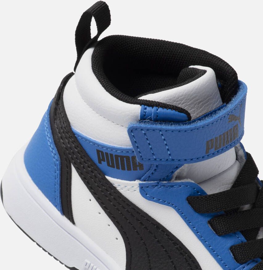 Puma Rebound v6 Mid Sneakers blauw Synthetisch