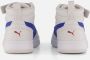 PUMA Rebound V6 Mid AC+ PS Unisex Sneakers White-Vivid Blue-Feather Gray - Thumbnail 5