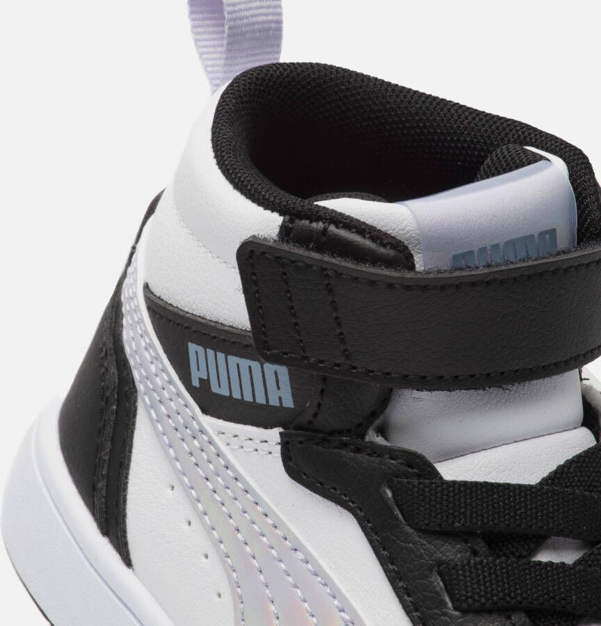 Puma Rebound V6 Mid Space Belle Sneakers zwart