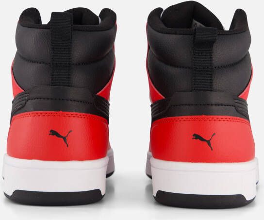 Puma Rebound V6 Sneakers rood Imitatieleer