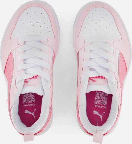 Puma Rebound v6 Sneakers roze Imitatieleer