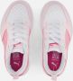 Puma Rebound V6 Lo sneakers wit roze lichtroze Jongens Meisjes Imitatieleer 31 - Thumbnail 8