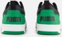 Puma Rebound V6 Lo sneakers wit zwart groen Leer Meerkleurig 24 - Thumbnail 14