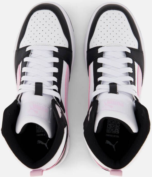 Puma Rebound v6 Sneakers wit Synthetisch
