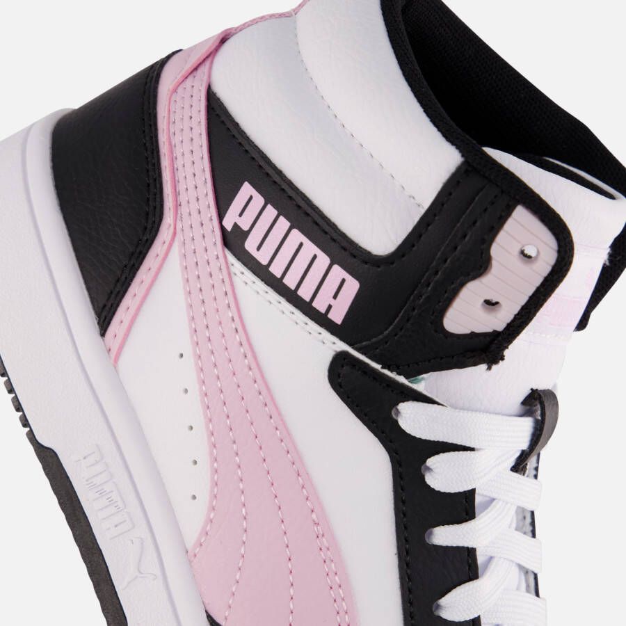Puma Rebound v6 Sneakers wit Synthetisch