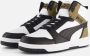 PUMA Rebound V6 sneakers bruin wit Uitneembare zool - Thumbnail 6