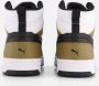 PUMA Rebound V6 sneakers bruin wit Uitneembare zool - Thumbnail 7