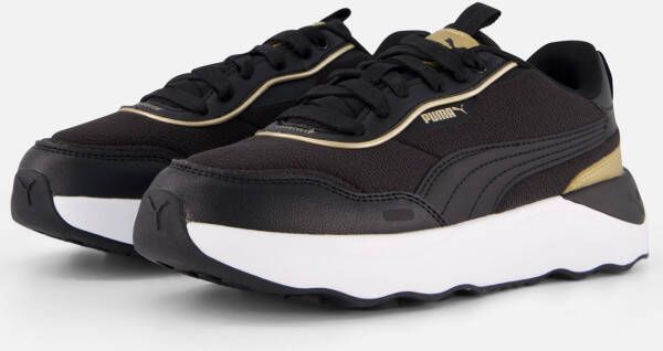 Puma Runtamed Metallic sneakers zwart Synthetisch