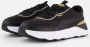 PUMA Runtamed Platform Pop Up Metallics Dames Sneakers Zwart Wit - Thumbnail 3