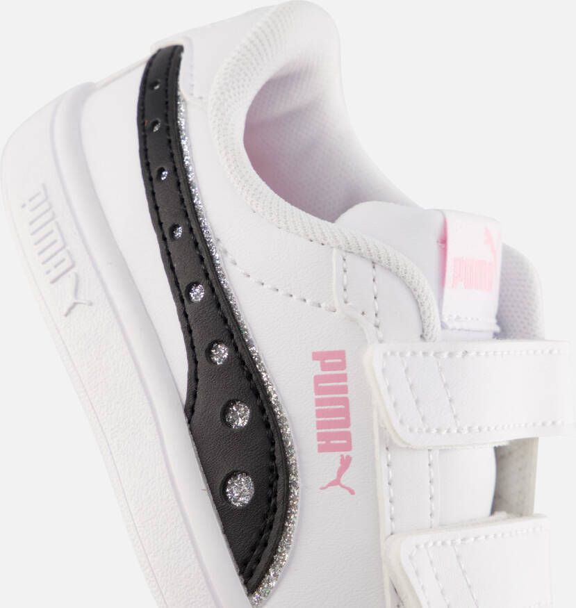Puma Smash 3.0 Dance Party Sneakers wit