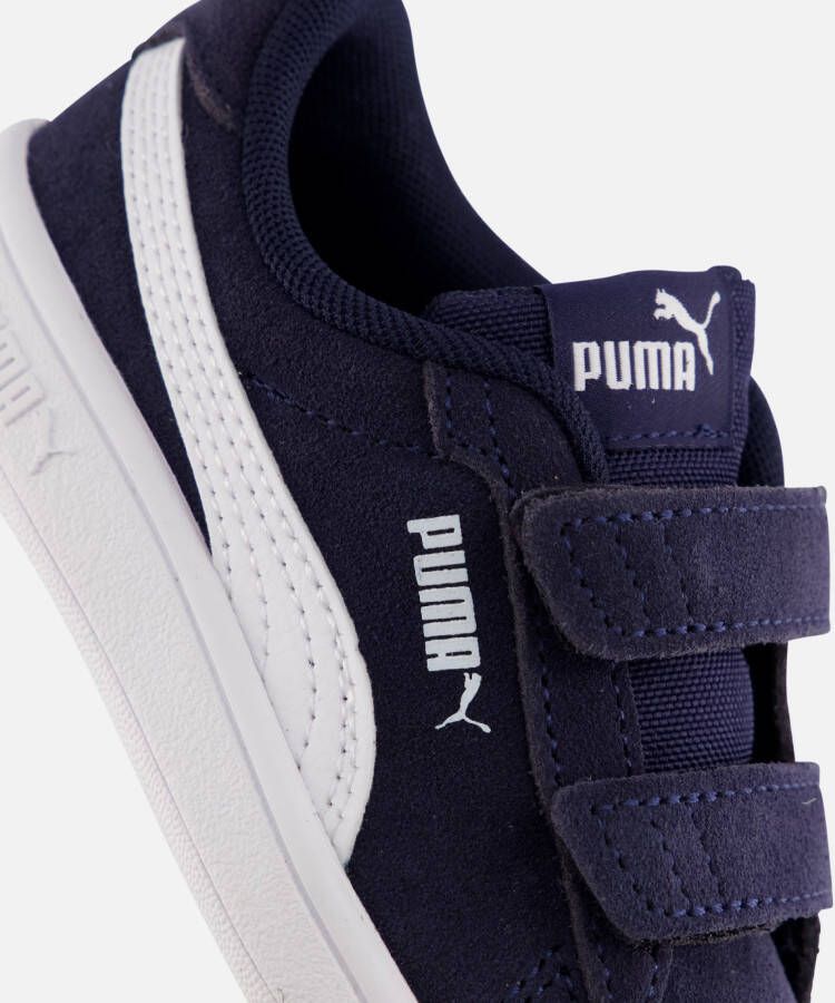 Puma Smash 3.0 Sneakers blauw Suede