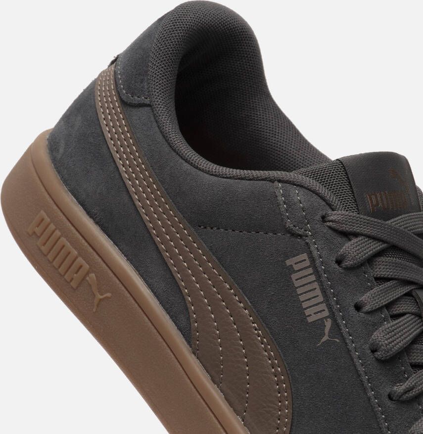Puma Smash 3.0 Sneakers grijs Imitatiesuede