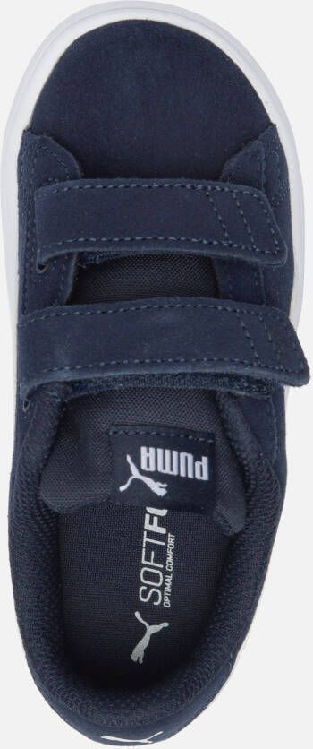 Puma Smash sneakers blauw Suede 71801