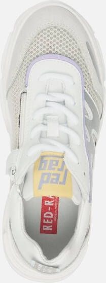 Red-Rag Low Cut sneakers paars Leer 41230