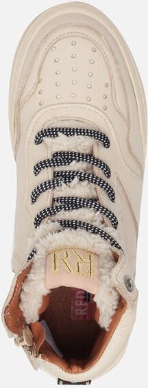 Red-Rag Sneakers beige Leer