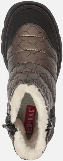 Red-Rag Snowboots brons Textiel