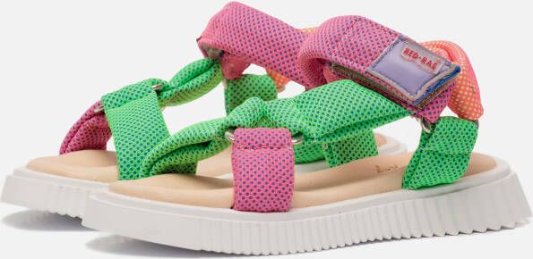 Red rag sandalen groen cheap