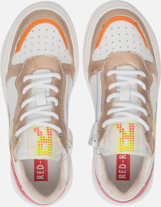 Red Rag Metalli Lage sneakers Leren Sneaker Meisjes Goud Schoenen