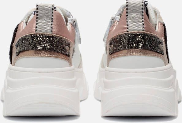 Red-Rag Sneakers goud Leer